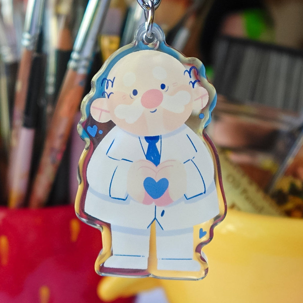 love dr. simi - keychain