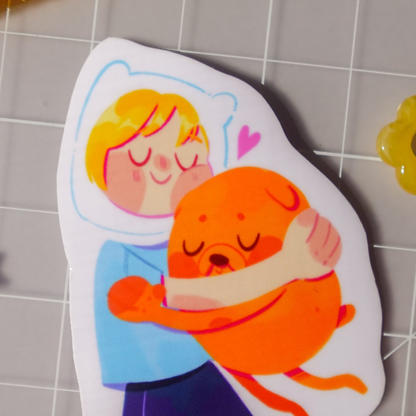 finn and jake - sticker