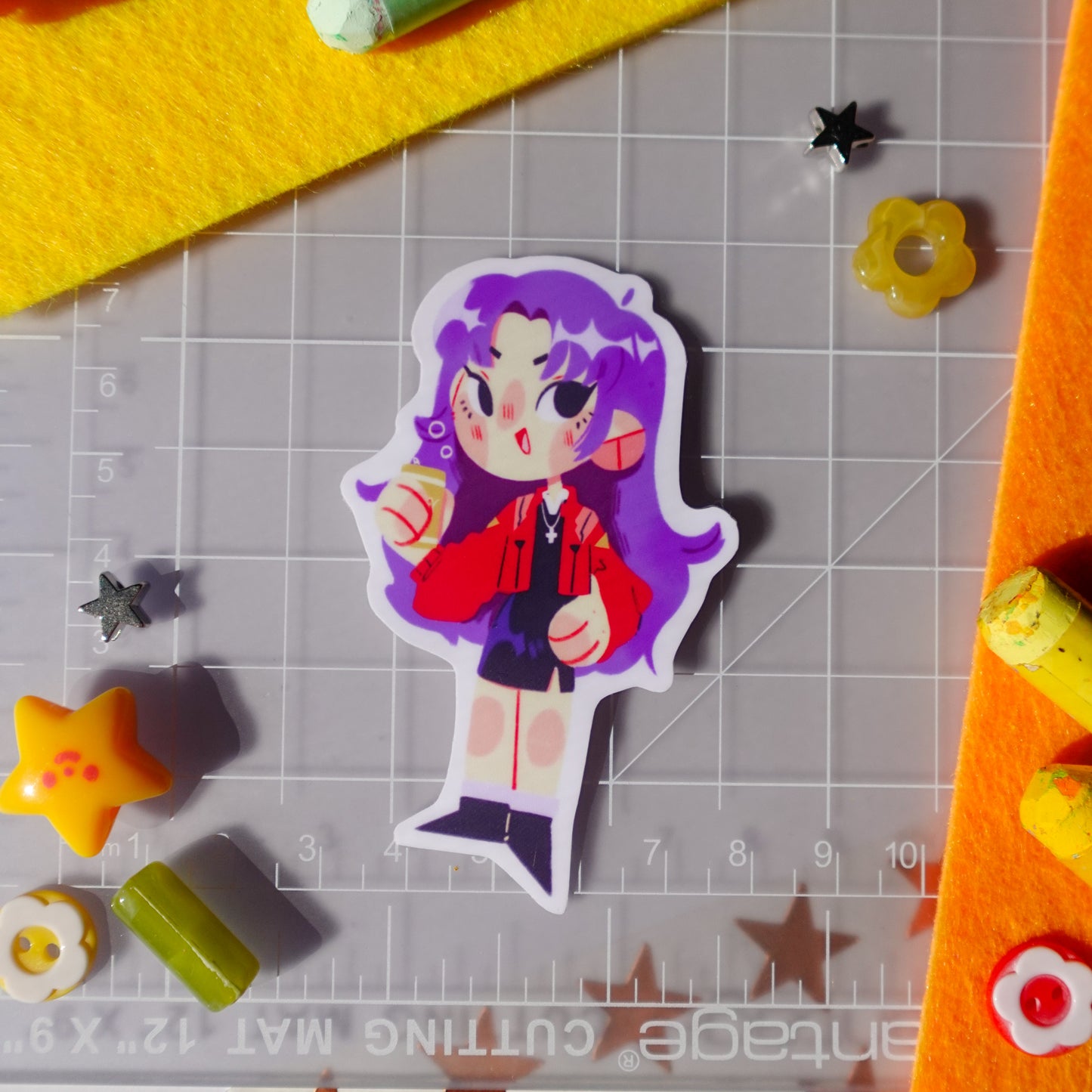 misato katsuragi - sticker