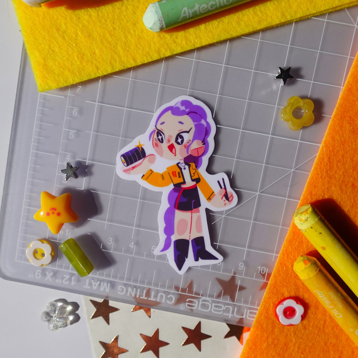 rumi (huntrix) - sticker