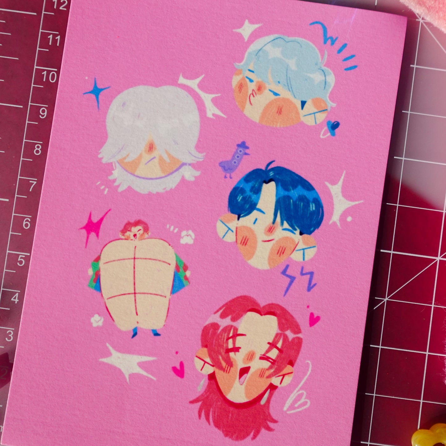 saja boys - mini art print