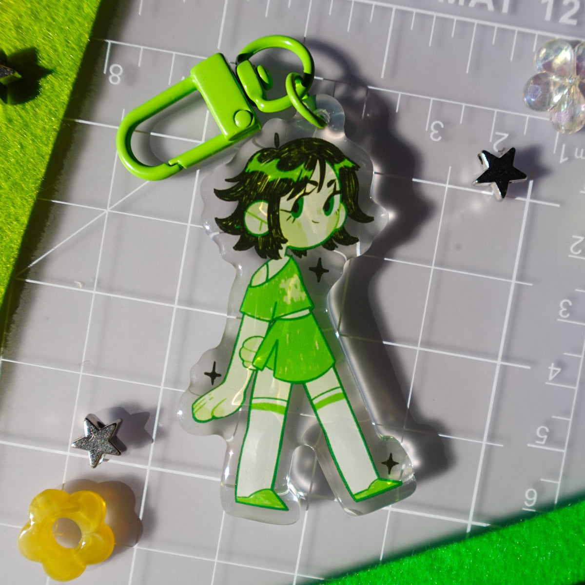 buttercup - keychain