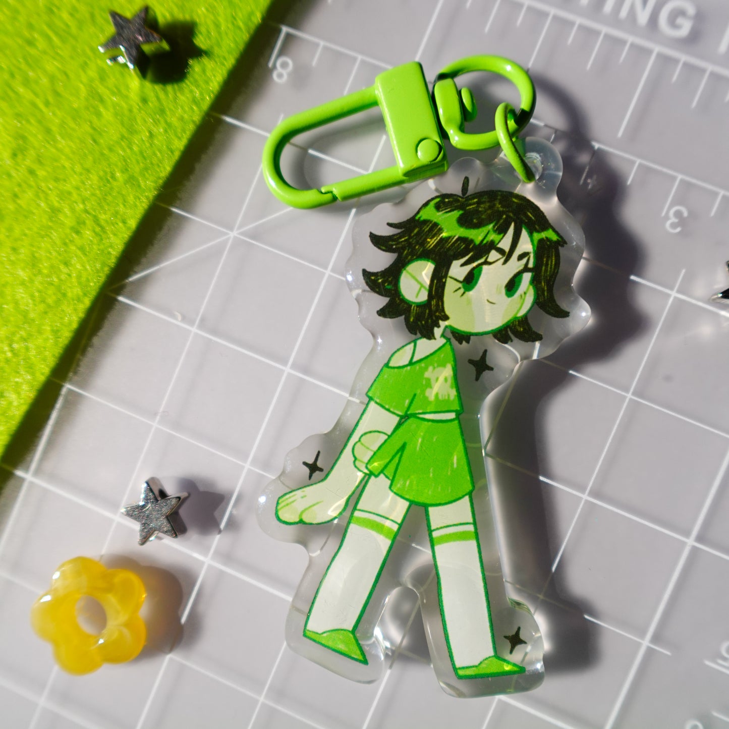 buttercup - keychain