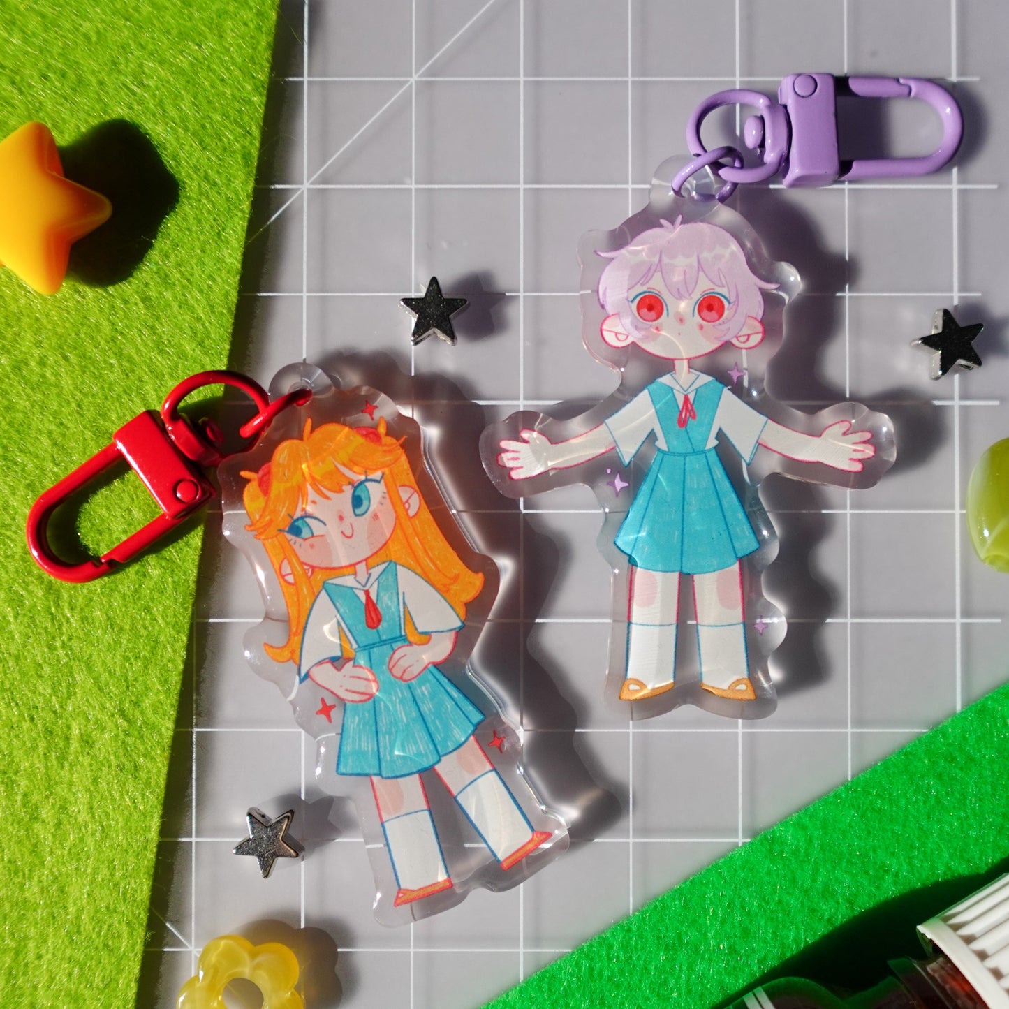 asuka langley - keychain