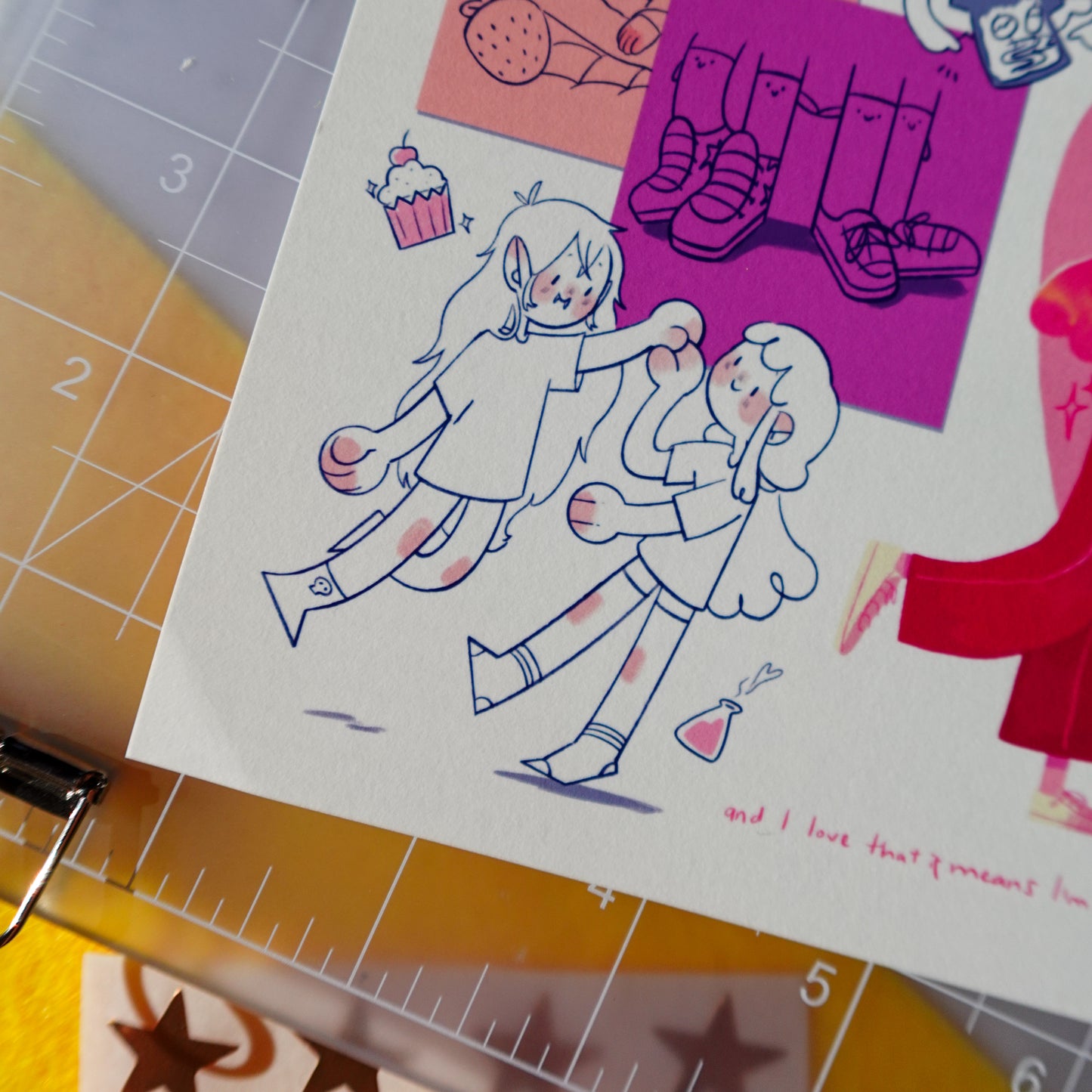 pb x marceline - art print