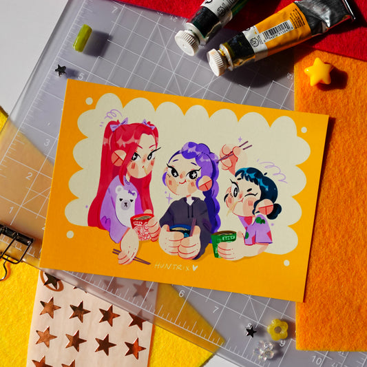 huntrix - art print