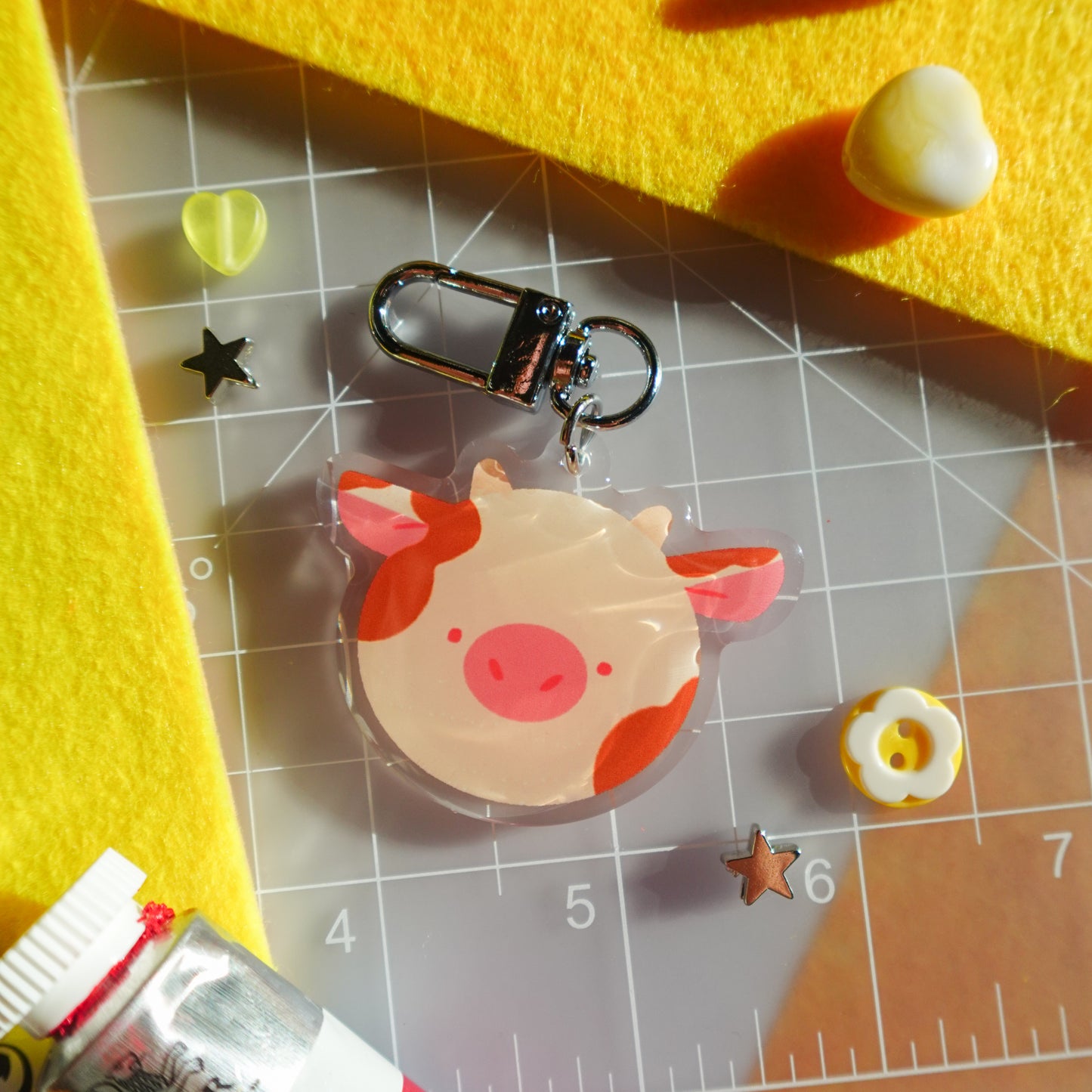 moo - keychain