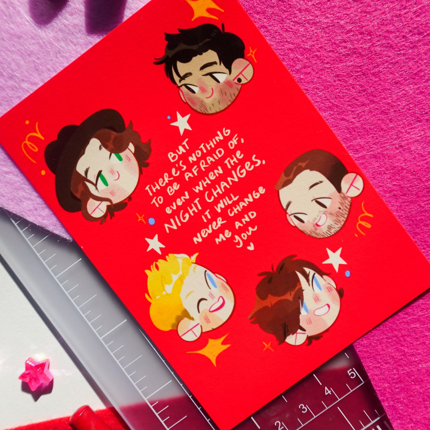 one direction - mini art print
