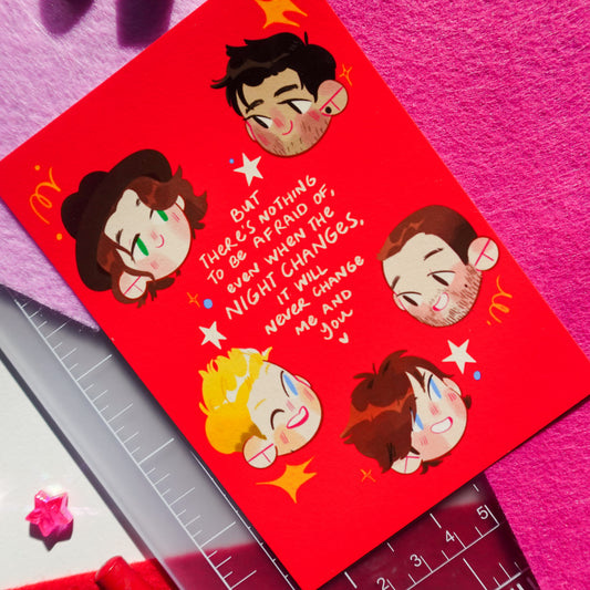 1D night changes - art print