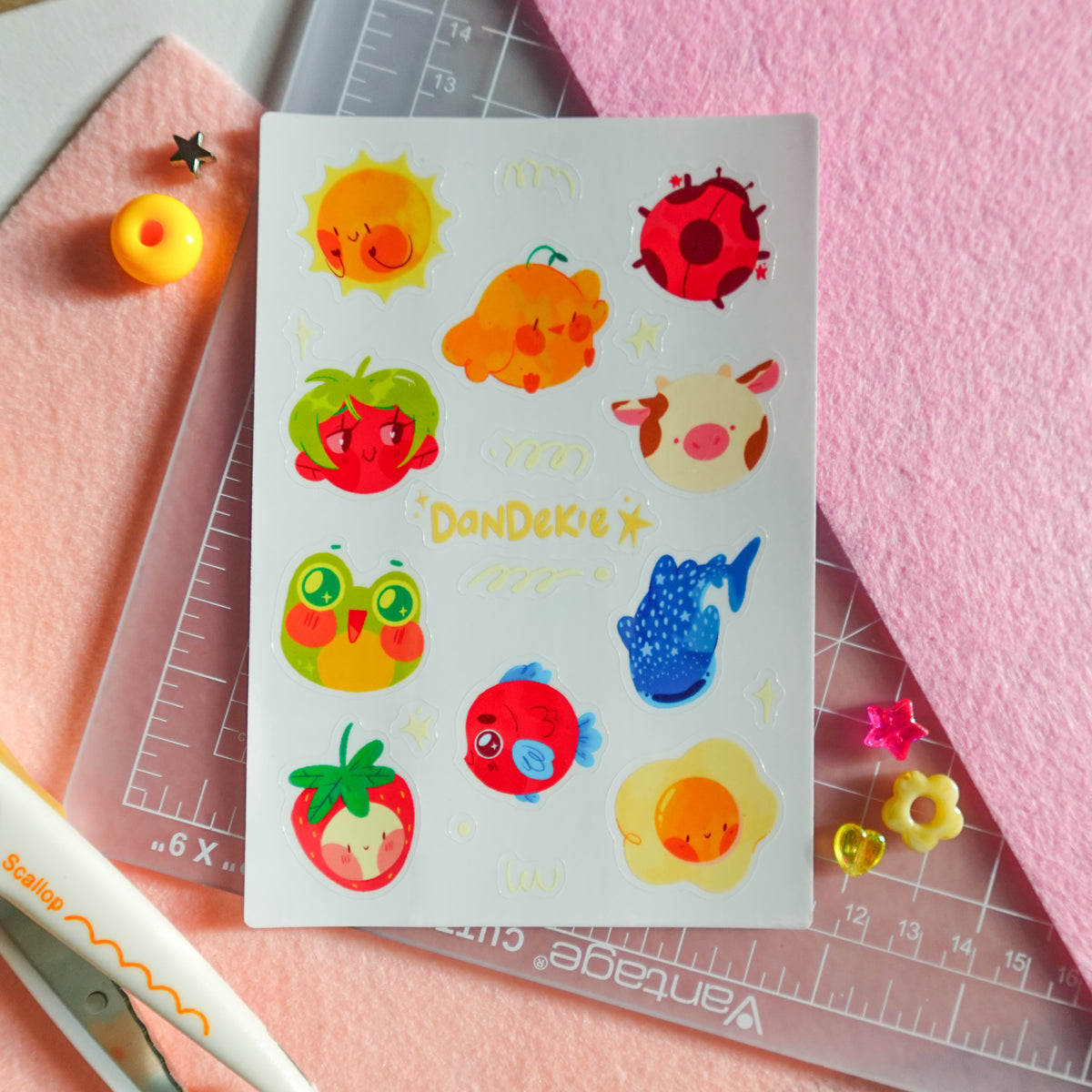 dango - sticker sheet