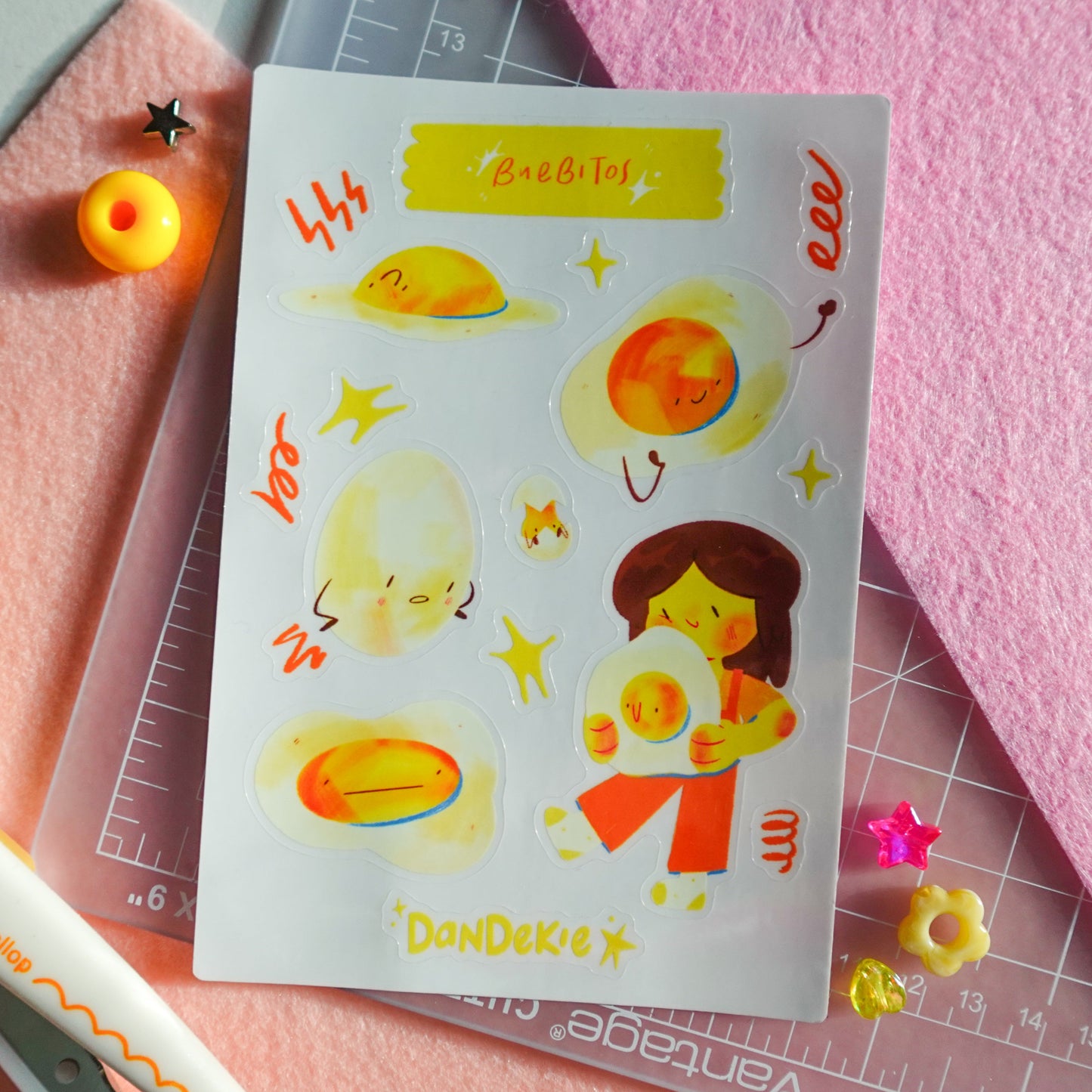 buebitos - sticker sheet