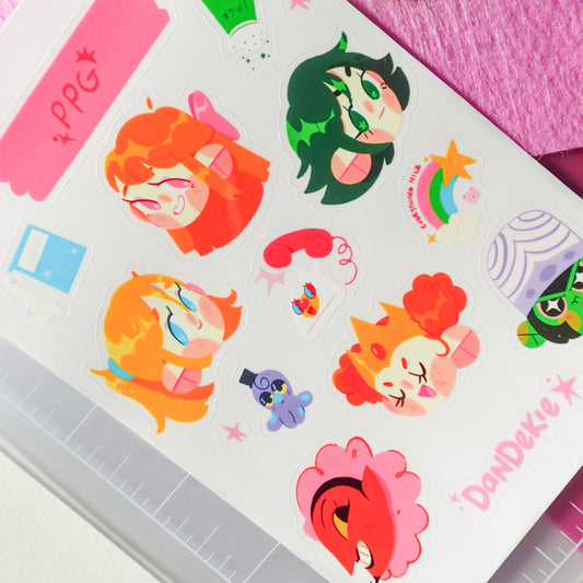 ppg - sticker sheet