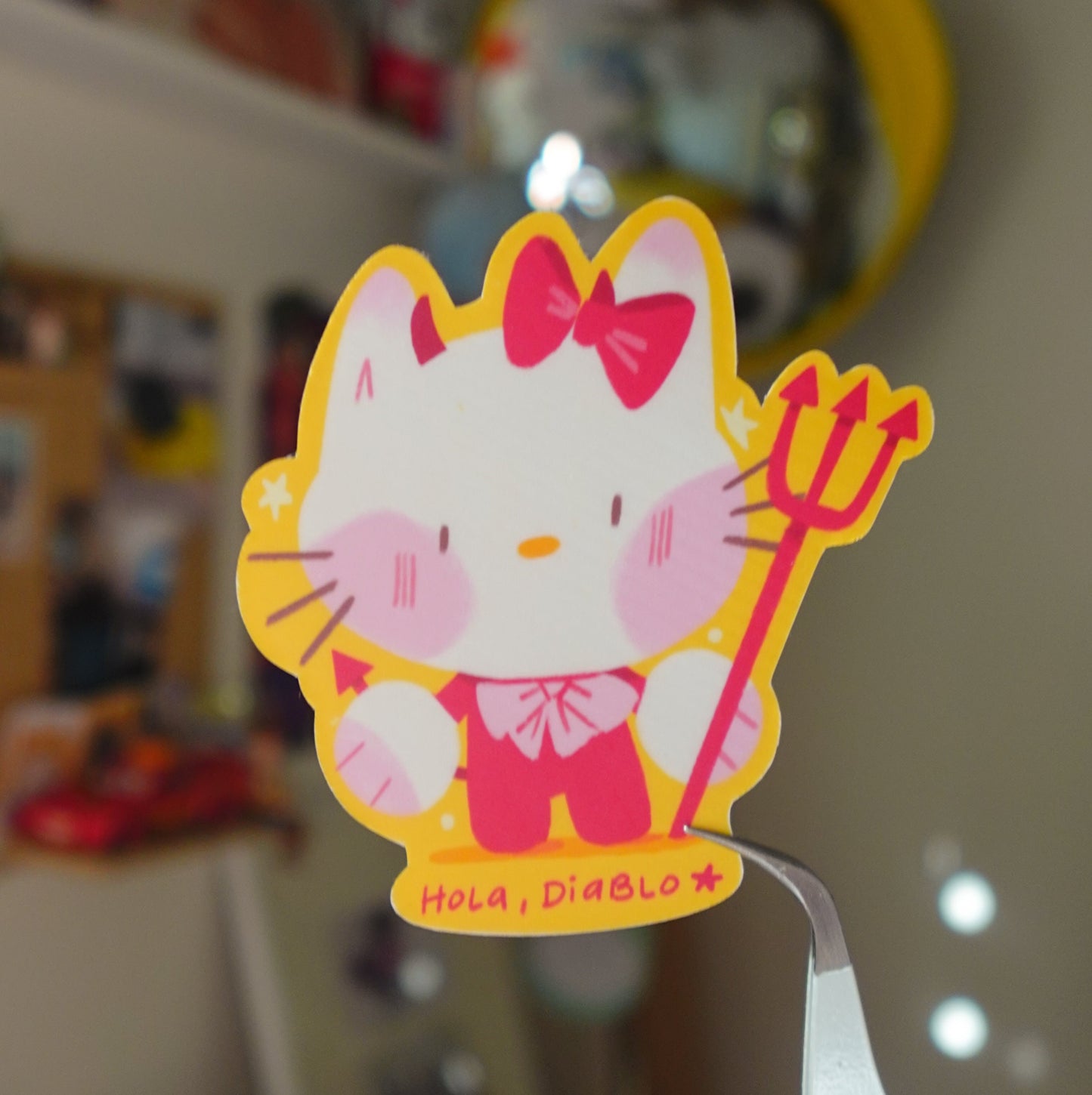 hola diablo - sticker