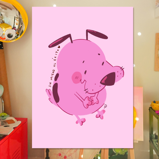 sin miedo al exito - art print