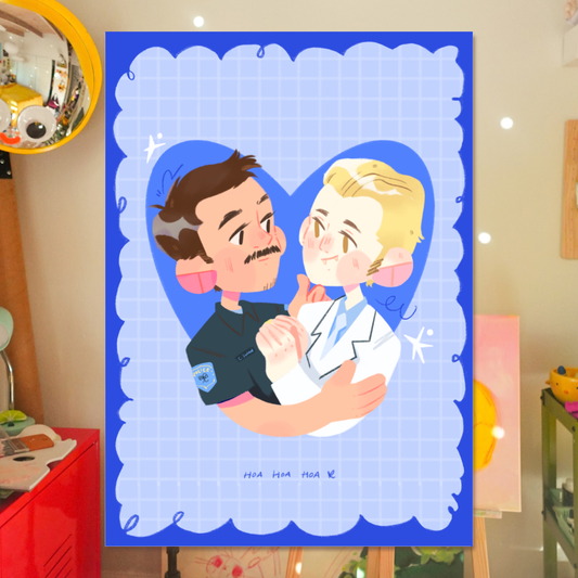 twilight daddies - art print
