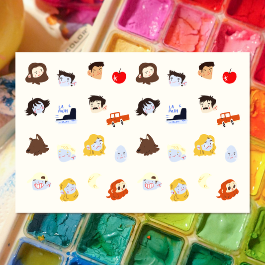 twilight - sticker sheet
