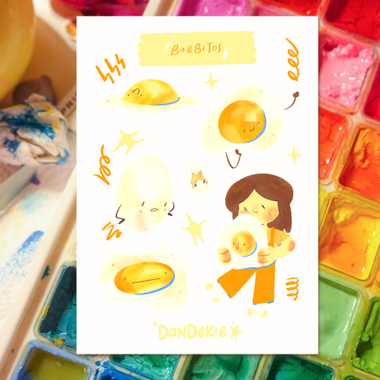 buebitos - sticker sheet