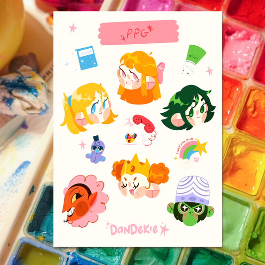 ppg - sticker sheet