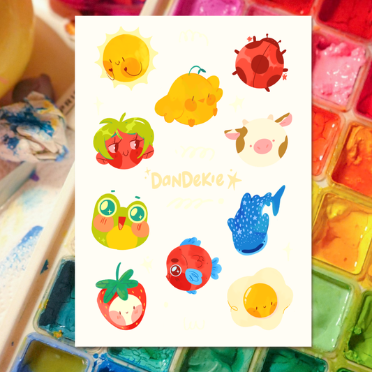 dango - sticker sheet