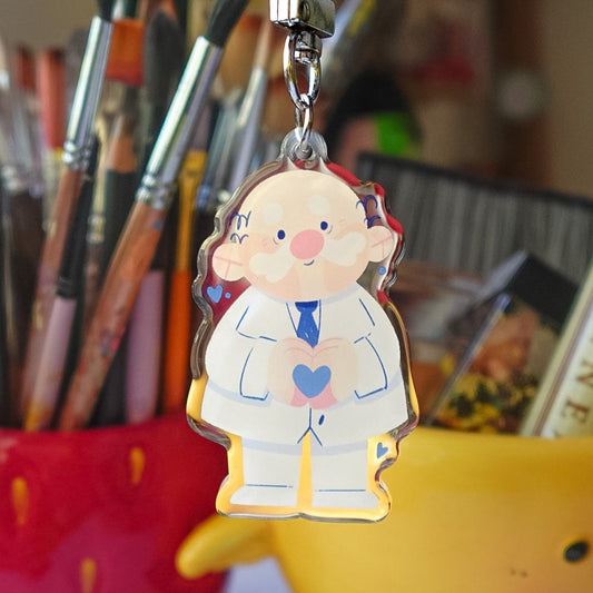 love dr. simi - keychain