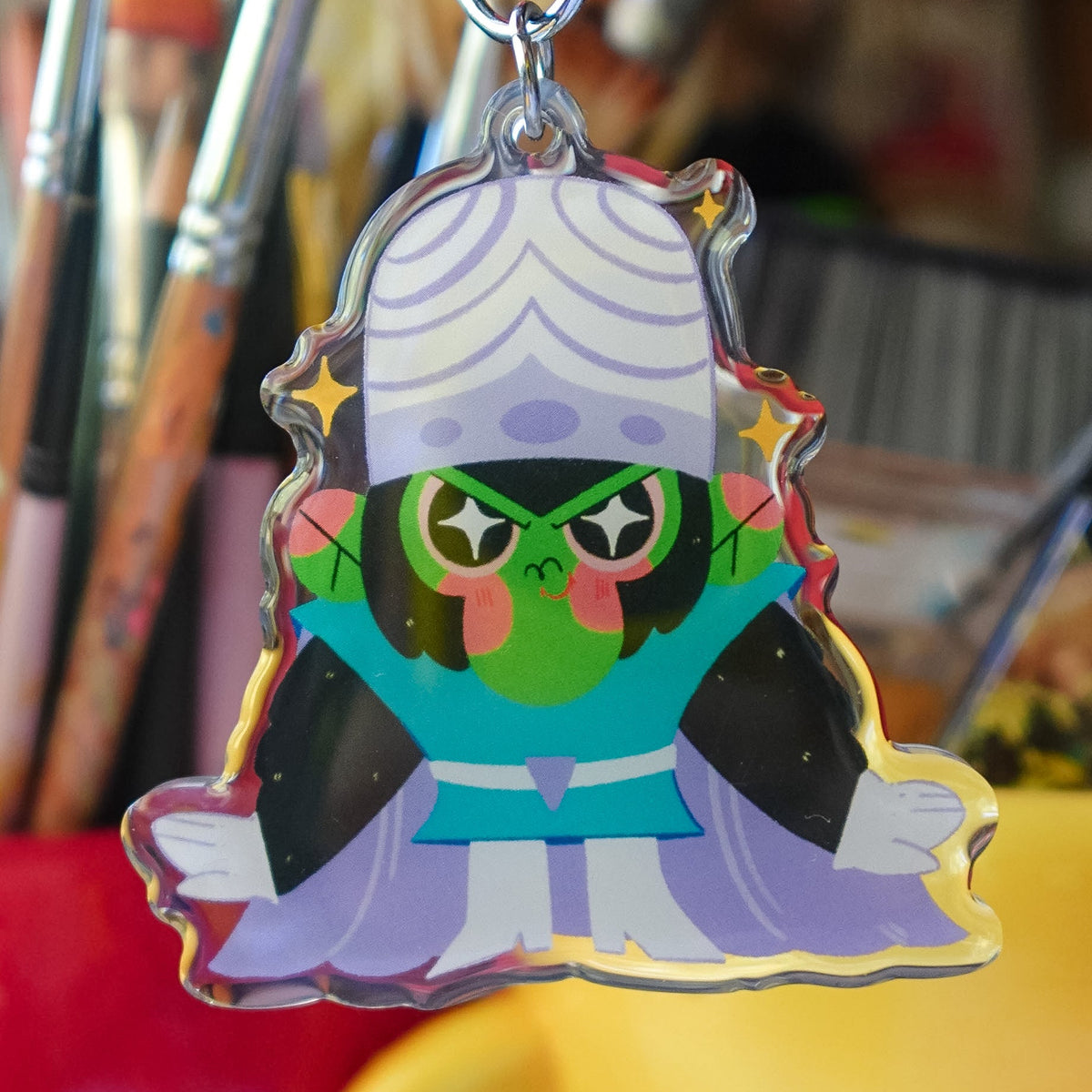 doo doo brain - keychain