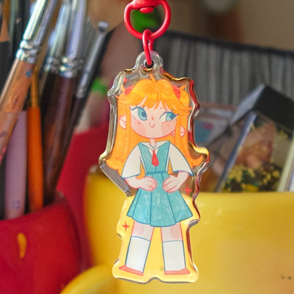 asuka langley - keychain