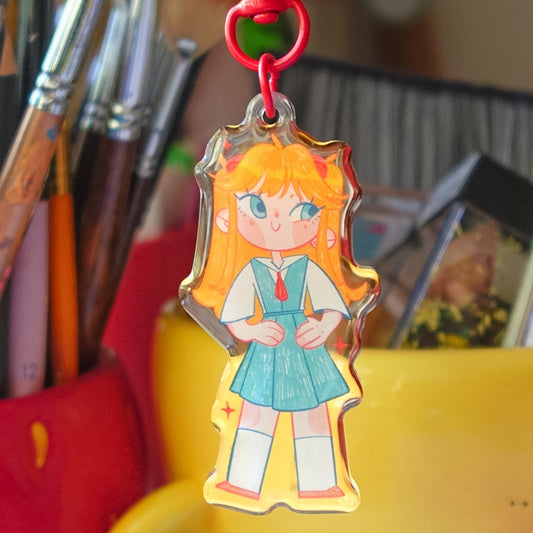 asuka langley - keychain