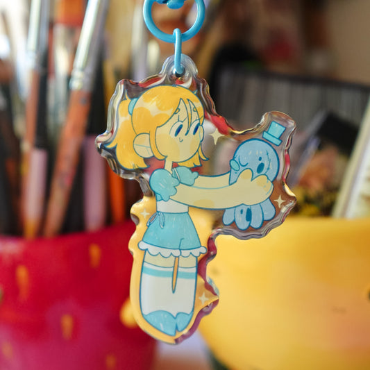 bubbles - keychain