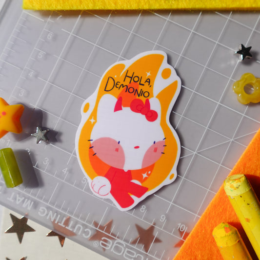 hola diablo - sticker