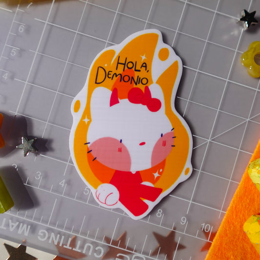 hola diablo - sticker