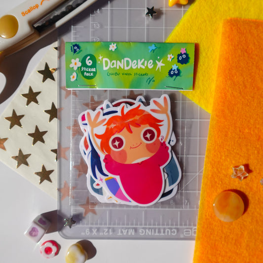 ghibli 6's - sticker pack