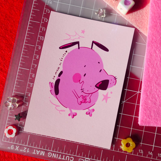 sin miedo al exito (courage) - mini art print