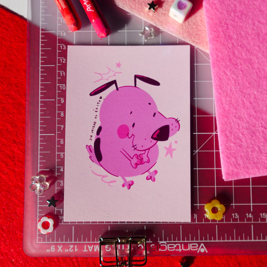 sin miedo al exito (courage) - mini art print