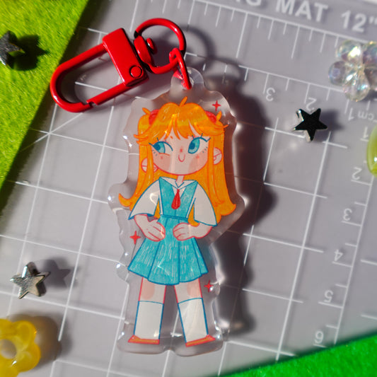 asuka langley - keychain
