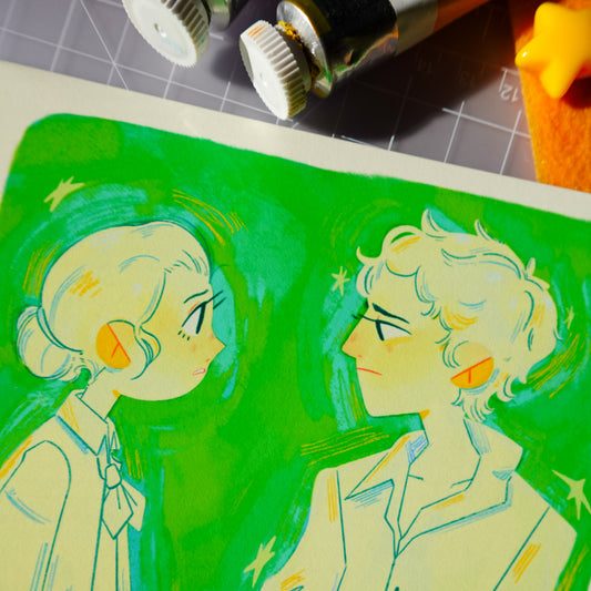 i figured you loved me, Jo - art print