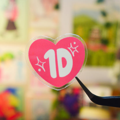 onedirection - sticker sheet