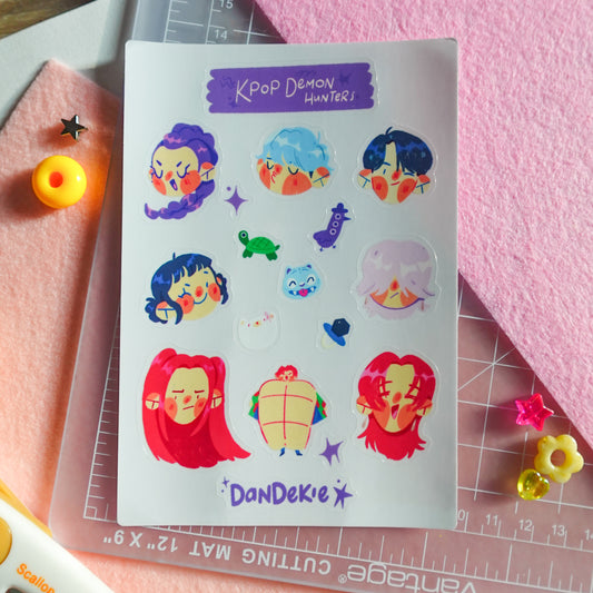 kpdh - sticker sheet