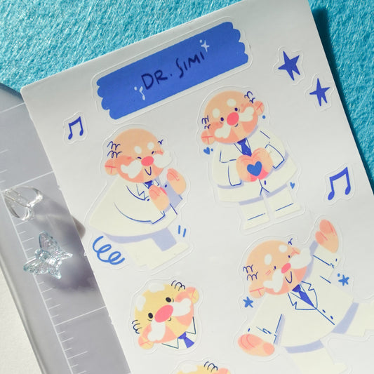 dr. Simi - sticker sheet