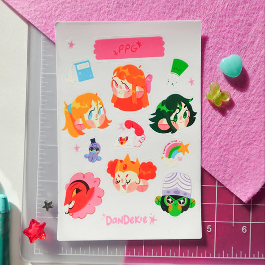 ppg - sticker sheet