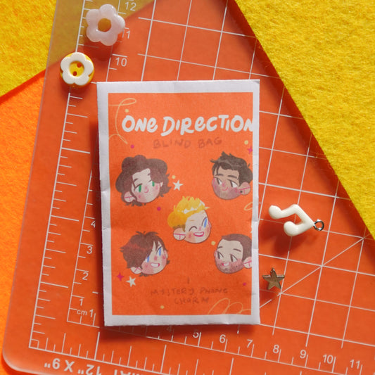 one direction - phone charm blind bag