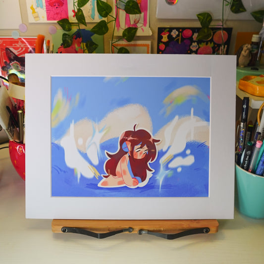 hue - medium art print
