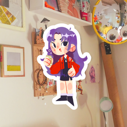 misato katsuragi - sticker