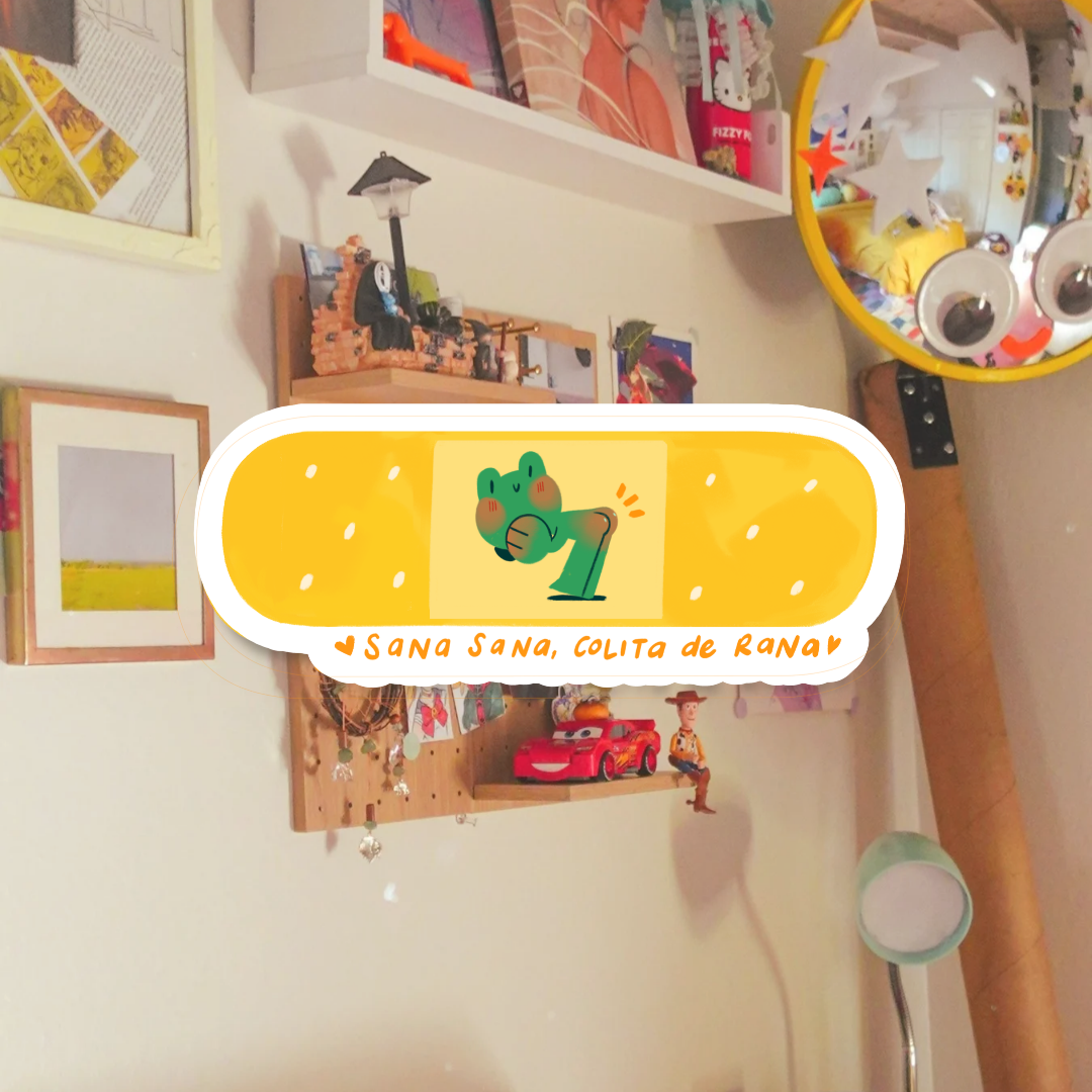 sana sana - sticker